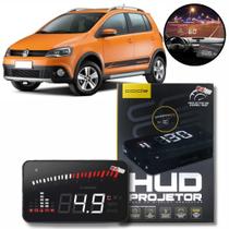 Velocimetro Digital Conta Giro Parabrisa Volkswagen Crossfox 2015 adiante Velocimetro Digital Conta Giro Parabrisa Volkswagen Crossfox 2015 adiante