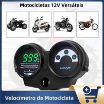 Velocímetro Digital LED Para Motocicleta CG125 2000-2008, Odômetro, Tacômetro, Medidor De Velocímetro Digital LED Para Motocicleta CG125 2000-2008, Odômetro, Tacômetro, Medidor De