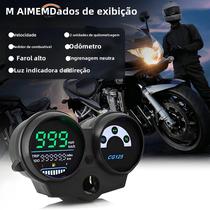 Velocímetro Digital LED para Motocicleta Honda CG 125 (2000-2008) e Titan 125 (2013)