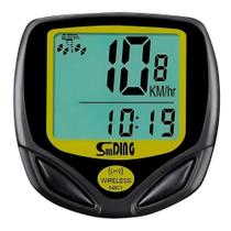 Velocímetro Digital Wireless A Prova D'água Bicicleta Esporte Velocímetro Digital Wireless A Prova D'água Bicicleta Esporte