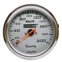 Velocímetro Mecânico 0-200 Km/h W=0,5 100mm Cinza Universal