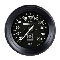 Velocímetro Mecânico 0-200 Km/h - (w=0,5) 110mm Preto Puma