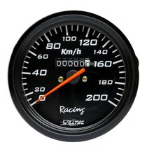 Velocímetro Mecânico 0-200 Km/h W=0,5 Preto 100mm Willtec