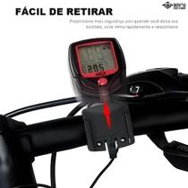 Velocímetro para Bike Ciclo Computador MTB Odômetro Digital Prova DÁgua Ciclismo 15 Funções