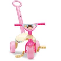 Velocípede Infantil Triciclo Dolls Menina Com Empurrador