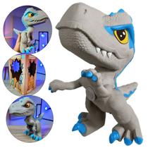 Velociraptor Blue Boneco Grande Dinossauro Jurassic Com Som
