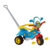 Velotrol Dino Sons Azul Empurrador Motoquinha Triciclo Tico Tico - Magic Toys
