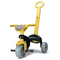 Velotrol Infantil Morceguinhos Triciclo Motoca Pedal C/Haste