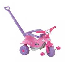 Velotrol Pets Rosa Empurrador Motoquinha Triciclo Tico Tico - Magic Toys