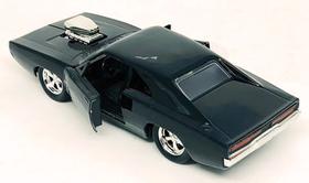 Velozes e Furiosos Dodge Charger R/T Preto Fosco Jada 1/32