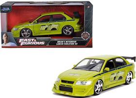 Velozes E Furiosos Mitsubishi Lancer Evolution VII Jada 1/32 Velozes E Furiosos Mitsubishi Lancer Evolution VII Jada 1/32