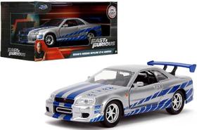 Velozes E Furiosos Nissan Skyline GT-R R34 Brian Jada 1/32