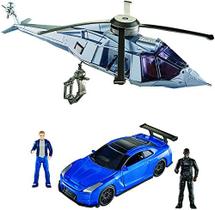 Velozes & Furiosos Extreme Stunt Stars Brian + '12 Nissan GT-R & Mose Jakande - Mattel