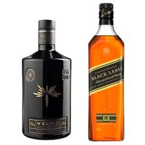 Velvo Artice Gin Cerrado Spirit Brasileiro800ml + Johnnie Walker Black Label Blended Scotch Whisky 1000ml