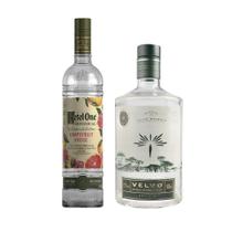 Velvo Botanic Gin + Ketel One Botanical Grapefruit & Rose Vodka