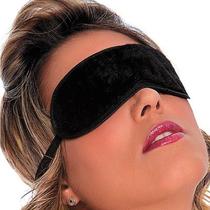 Venda p/ Olhos Pelúcia (Cor Preta)