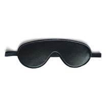 Venda para os Olhos em Couro Preto com Design Minimalista Venda para os Olhos em Couro Preto com Design Minimalista