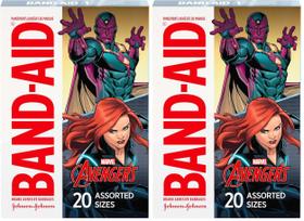 Vendajes Adhesivos Band-Aid Marvel Avengers 20 Unidades x 2