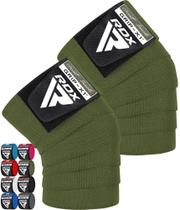 Vendas para Rodillas RDX para Levantamiento de Pesas, Powerlifting y Prensa de Piernas para Gimnasio Vendas para Rodillas RDX para Levantamiento de Pesas, Powerlifting y Prensa de Piernas para Gimnasio