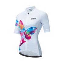Vendull Short Sleeve Cycling Jersey para Mulheres, Mountain Bicycle Vestuário, Bike Clothes, Verão