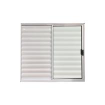 Veneziana 3 Folhas 100X100 Alumínio Branco Linha Esmeralda Veneziana 3 Folhas 100X100 Alumínio Branco Linha Esmeralda