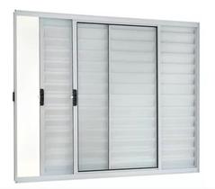 Veneziana 3 Folhas Alumínio Brilhante, Branco ou Preto Linha 18 Modular Veneziana 3 Folhas Alumínio Brilhante, Branco ou Preto Linha 18 Modular