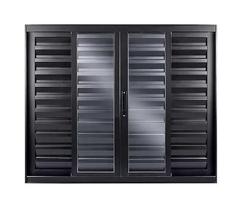 Veneziana 6 Folhas Alumínio Branco ou Preto Linha 25 Suprema Veneziana 6 Folhas Alumínio Branco ou Preto Linha 25 Suprema