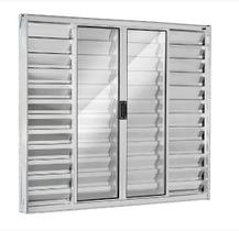 Veneziana 6 Folhas Alumínio Brilhante, Branco ou Preto Linha 18 Modular Veneziana 6 Folhas Alumínio Brilhante, Branco ou Preto Linha 18 Modular