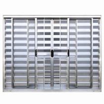 Veneziana 6 Folhas C/Grade 1.00x2.00 Brilhante L.18 Modular