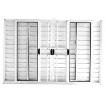 Veneziana 6 Folhas Com Grade L18