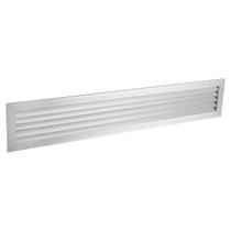 Veneziana de Ventilação Superior para Nicho de Churrasqueira 80x12cm Alumínio Titan Veneziana de Ventilação Superior para Nicho de Churrasqueira 80x12cm Alumínio Titan