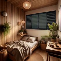 Veneziana Elite 6 Folhas Moveis 100 X 200 Vidro Liso