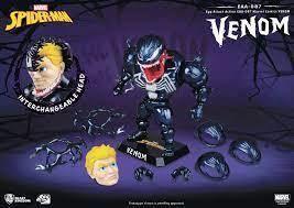 Venom - egg attack action - marvel comics - beast kingdom