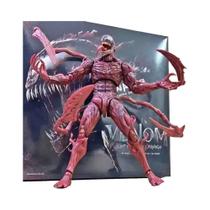 Venom Red Carnage SHFiguarts Action Figure Anime Modelo Brinquedo Presentes De Aniversário
