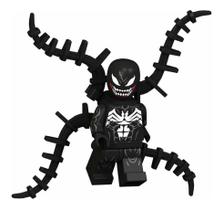 Venom Vilão Homem Aranha Boneco Blocos De Montar