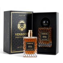Venrock Oriental Oud Noir EDP Spray 50ml - Perfume Masculino Oriental Amadeirado, Fragrância Árabe Duradoura, Premium para Ocasiões Especiais e Uso Diário (Agarwood, Açafrão, Âmbar, Almíscar)