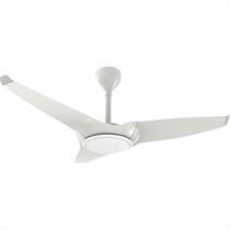 Vent.Teto 3Pas Flow Led C/Contr. Bivolt. Branco