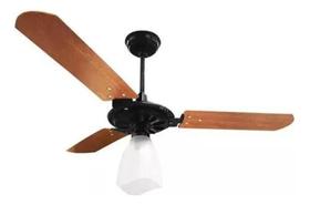 Ventex Interna Yris Ventilador De Teto Diâmetro 1.1 cm Preto Mogno MDF Ventex Interna Yris Ventilador De Teto Diâmetro 1.1 cm Preto Mogno MDF