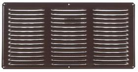 Ventilação de ar 16" x 8" Ventilação subterna de alumínio marrom