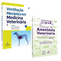 Ventilação Mecânica Em Med Vet + Manual De Anestesia Veterinária - Aline M. e Denise T Fantoni