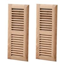 Ventilação suspensa Floor Register Homewell Red Oak Wood 4x12cm