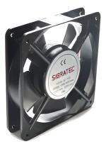 Ventilador 12 x 12 x 2.5cm 110/220v com carcaca de plastico sibratec