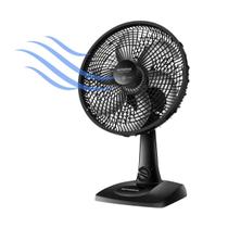 Ventilador 127v Turbo Mondial Mesa Super Power Turbo 3 velocidades 6 hélices