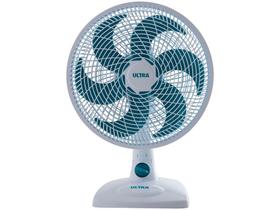 Ventilador 2 em 1 Ultra V-30B-6P 30cm 6 Pás 3 Velocidades Branco e Azul