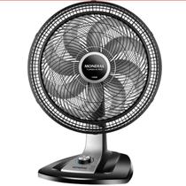 Ventilador 40cm De Mesa Turbo Silêncio 8 Paletas Mondial VTX-40-8P Preto 140W de Potência