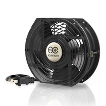 Ventilador AC Infinity AXIAL 1751 Muffin 17x15x5 cm Alta Velocidade 120V Ventilador AC Infinity AXIAL 1751 Muffin 17x15x5 cm Alta Velocidade 120V