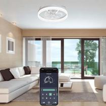 Ventilador Air Ivory Orbital 40W Branco Opus