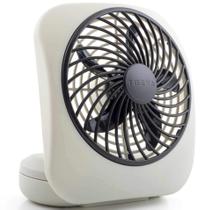 Ventilador alimentado por bateria O2COOL Treva 5 polegadas 2 velocidades cinza