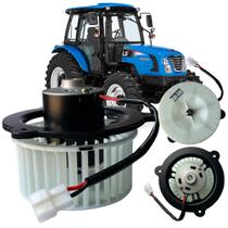 Ventilador Ar Condicionado Máq Trator Ls Plus 80 90 100 12v