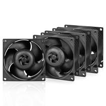 Ventilador ARCTIC S8038-7K 80x80x38 mm 500-7000 RPM 12V DC Preto